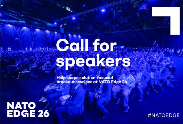 NATO Edge 26: Call for speakers is now open